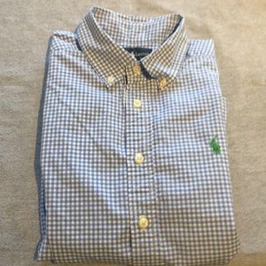 (3)Button Down Shirts-Crewcuts/ Ralph Lauren